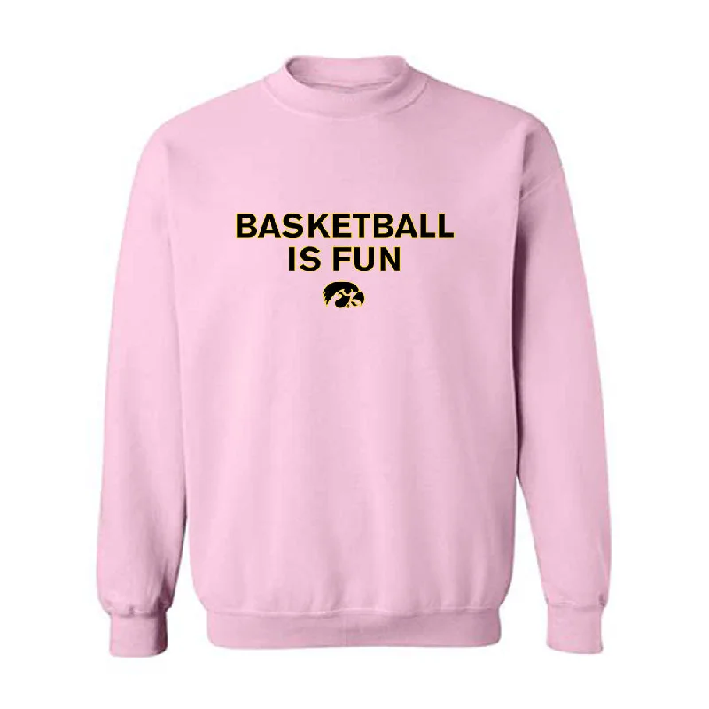 Iowa - NCAA Women's Basketball : Lucy Olsen - Crewneck Sweatshirt Hoodie with Belted Waist Structured Tailored Iowa - NCAA Women's Basketball : Lucy Olsen - Crewneck Sweatshirt Hoodie with Belted Waist Structured Tailored