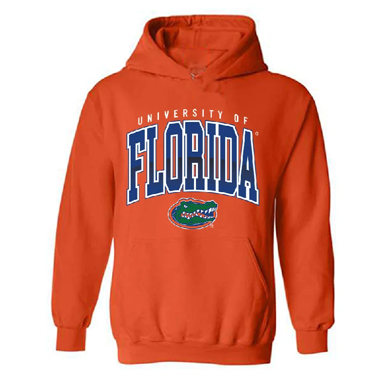 Florida - NCAA Women's Basketball : Daviane Mindoudi - Sports Shersey Hooded Sweatshirt Hoodie with Pastel Soft Subtle
