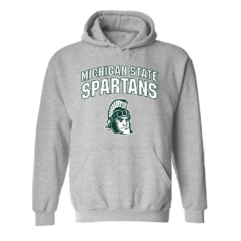 Michigan State - NCAA Women's Basketball : Nyla Hampton - Sports Shersey Hooded Sweatshirt Hoodie with Hem Fringe Bohemian Relaxed