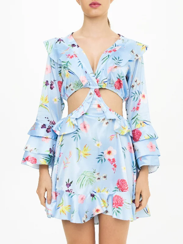 Steffany Blue Garden Dress Tunics Ceremony elegant