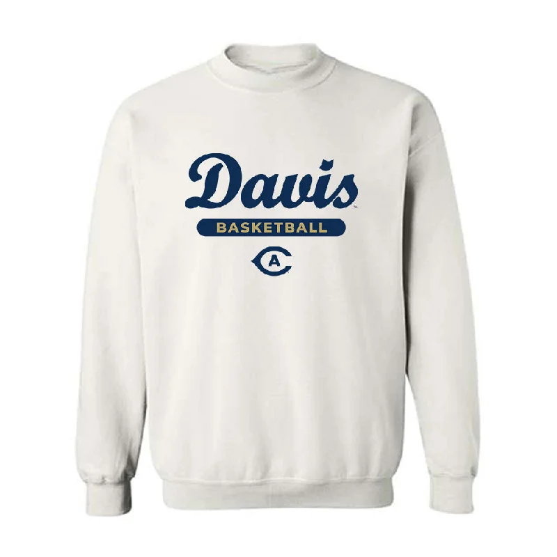 UC Davis - NCAA Women's Basketball : Avery Sussex - Classic Shersey Crewneck Sweatshirt Hoodie with Back Slit Movement Comfort