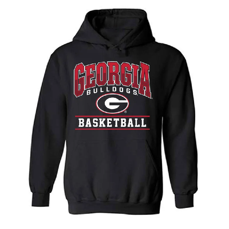 Georgia - NCAA Women's Basketball : Asia Avinger - Classic Shersey Hooded Sweatshirt Hoodie with Distressed Vintage Worn