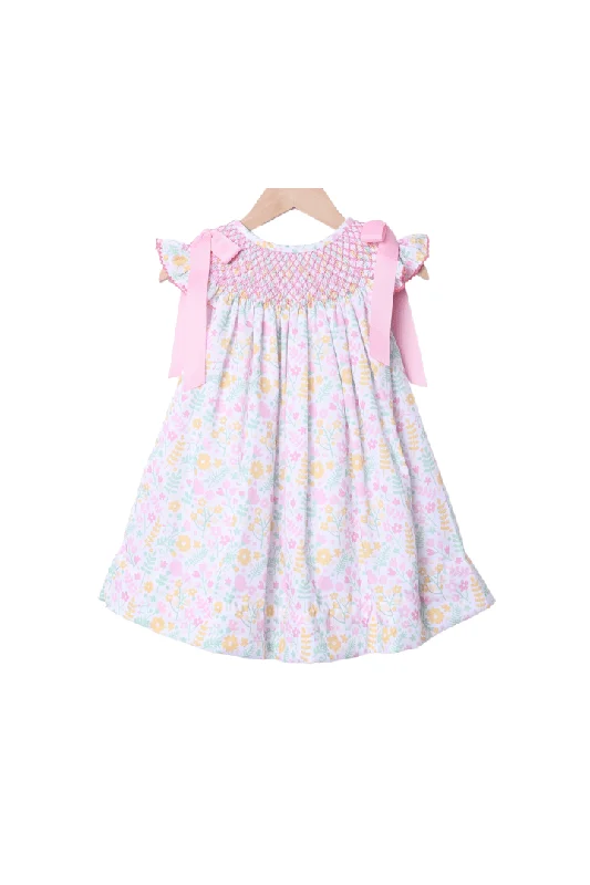 Smocked Heirloom Sweet Floral Dress Tunics Review highly
