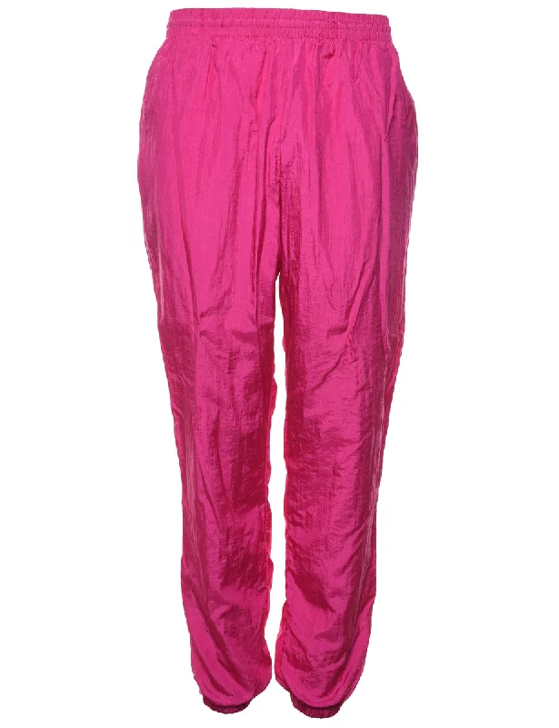 Hot Pink Track Pants - W28 L29 Casual Yoga Pants