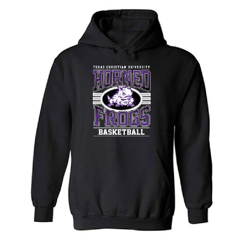 TCU - NCAA Women's Basketball : Ella Hamlin - Classic Fashion Shersey Hooded Sweatshirt Hoodie with Hem Ribbing Snug Secure TCU - NCAA Women's Basketball : Ella Hamlin - Classic Fashion Shersey Hooded Sweatshirt Hoodie with Hem Ribbing Snug Secure