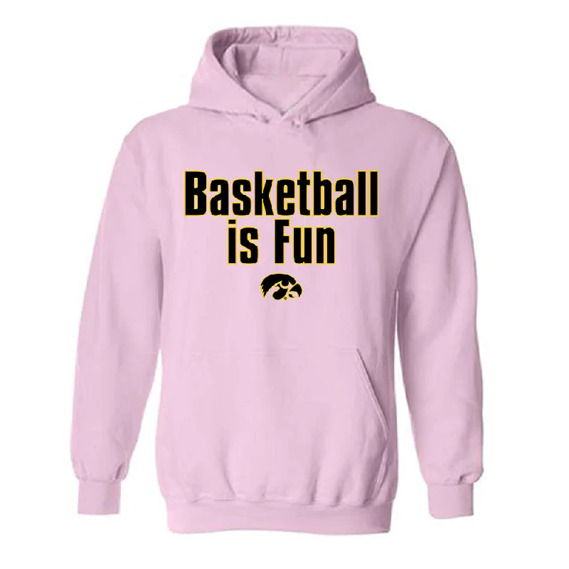 Iowa - NCAA Women's Basketball : Lucy Olsen - Hooded Sweatshirt Hoodie with Hem Detail Decorative Unique Iowa - NCAA Women's Basketball : Lucy Olsen - Hooded Sweatshirt Hoodie with Hem Detail Decorative Unique