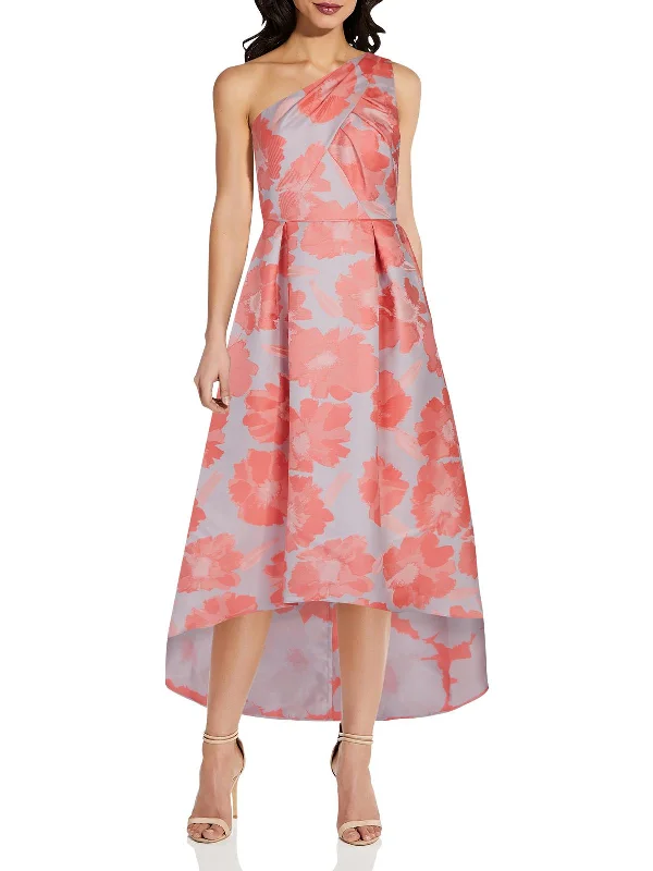 Womens Jacquard Hi-Low Evening Dress Tunics Review highly