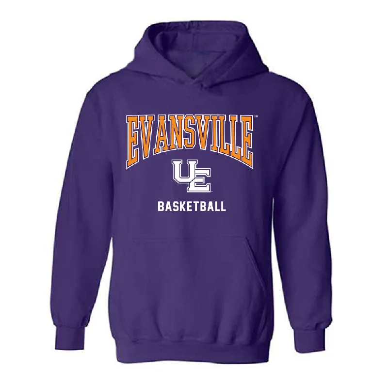 Evansville - NCAA Women's Basketball : Tamesha (Mae) Dozier - Hooded Sweatshirt Hoodie with Slim Fit Tailored Modern