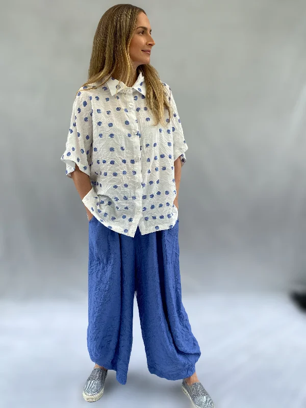 Fly Pant Formal Linen Trousers