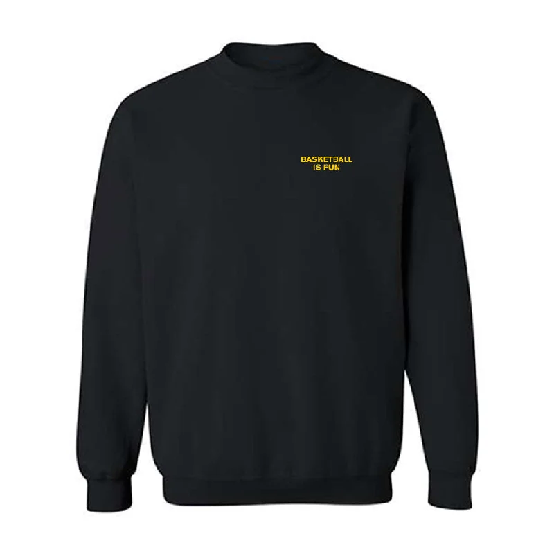 Iowa - NCAA Women's Basketball : Lucy Olsen - Crewneck Sweatshirt Hoodie with Side Slits Relaxed Casual Iowa - NCAA Women's Basketball : Lucy Olsen - Crewneck Sweatshirt Hoodie with Side Slits Relaxed Casual