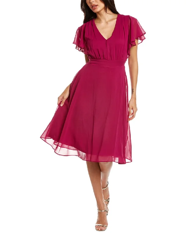 Maison Tara Tie Waist A-Line Dress Tunics Brand named