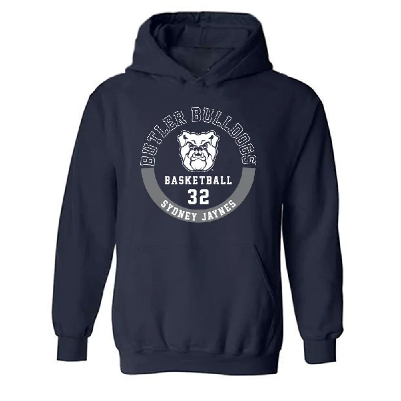 BU - NCAA Women's Basketball : Sydney Jaynes - Generic Shersey Hooded Sweatshirt Hoodie with Thumb Holes Functional Cozy