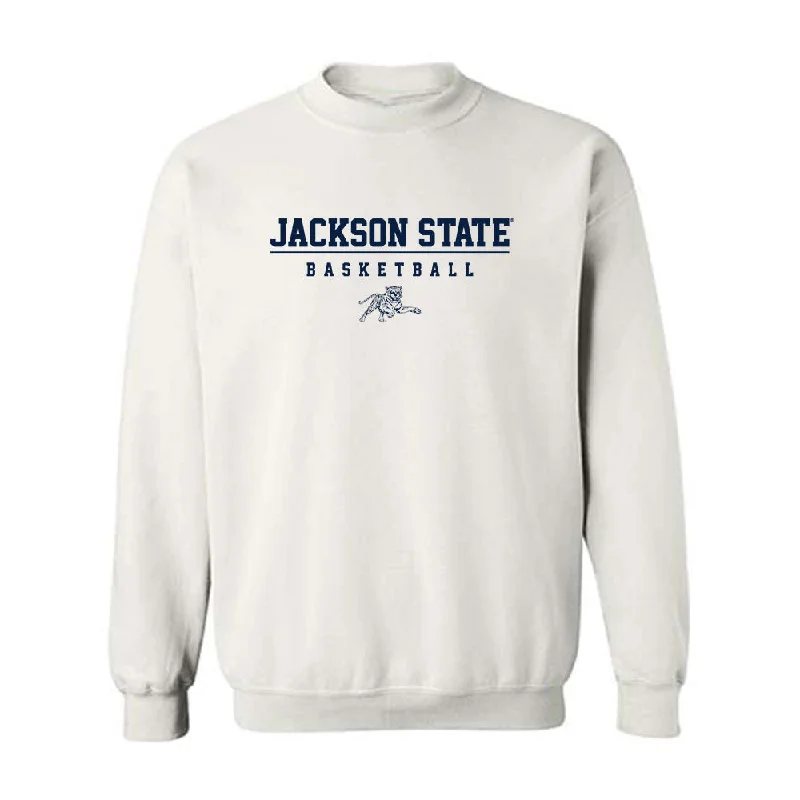 Jackson State - NCAA Women's Basketball : Tierney Kelsey - Classic Shersey Crewneck Sweatshirt Hoodie with Fur Luxurious Winter