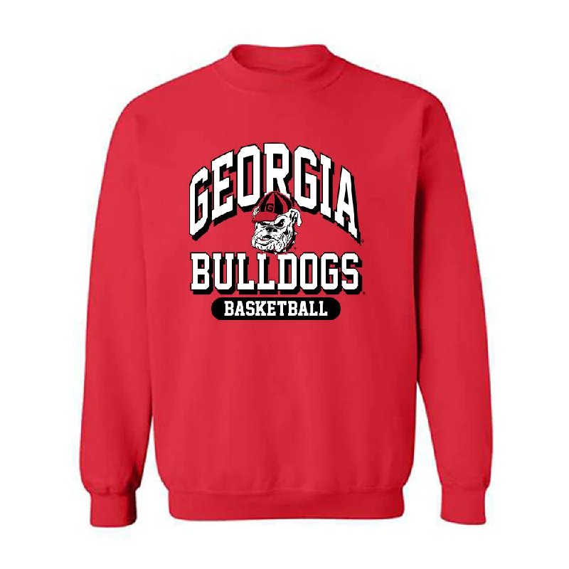 Georgia - NCAA Women's Basketball : Asia Avinger - Classic Shersey Crewneck Sweatshirt Hoodie with Turtle Neck Cozy Winter Georgia - NCAA Women's Basketball : Asia Avinger - Classic Shersey Crewneck Sweatshirt Hoodie with Turtle Neck Cozy Winter