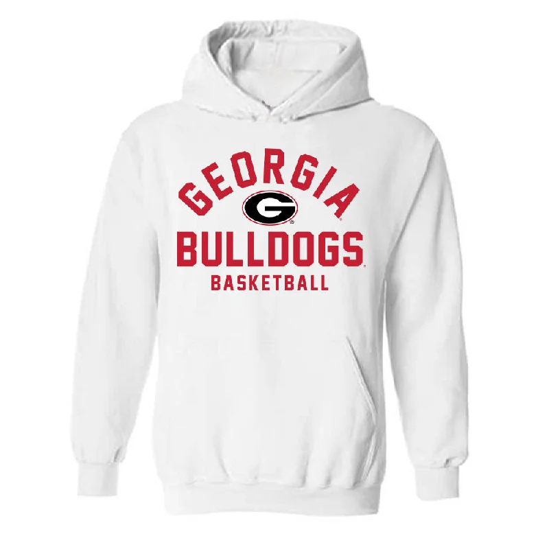 Georgia - NCAA Women's Basketball : Asia Avinger - Classic Shersey Hooded Sweatshirt Hoodie with Drop Shoulder Relaxed Streetwear