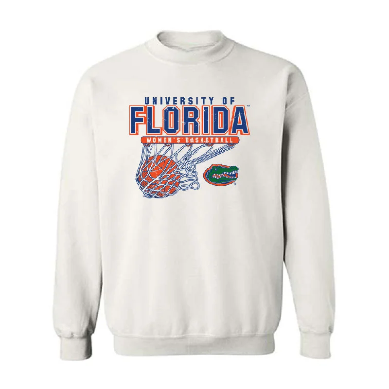 Florida - NCAA Women's Basketball : Daviane Mindoudi - Generic Shersey Crewneck Sweatshirt Hoodie with Typography Text Message