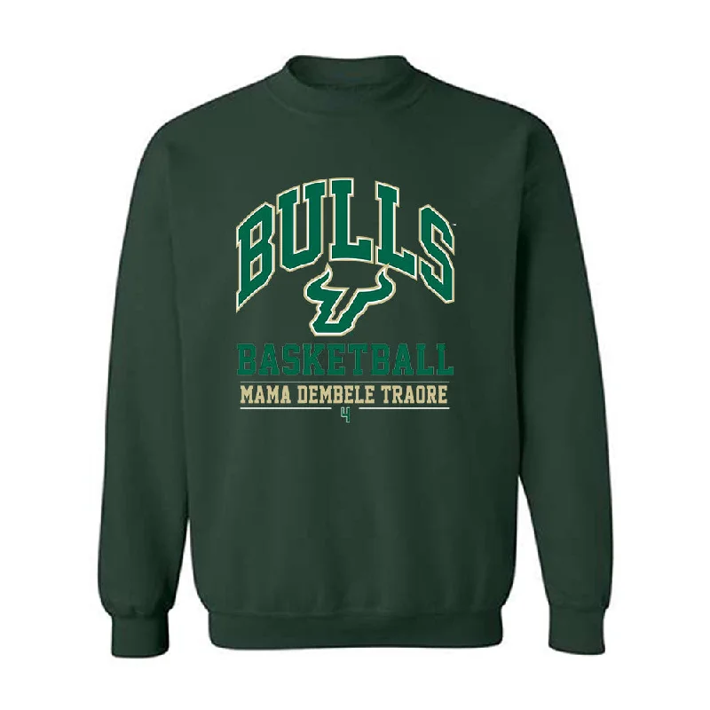 USF - NCAA Women's Basketball : Mama Dembele Traore - Classic Fashion Shersey Crewneck Sweatshirt Hoodie with Reflective Safety Nightwear