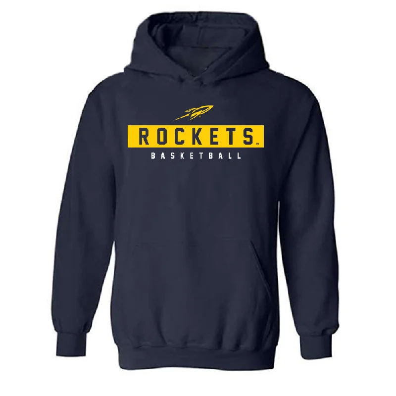 Toledo - NCAA Women's Basketball : Kendall Carruthers - Classic Shersey Hooded Sweatshirt Hoodie with Zipper Placket Modern Functional