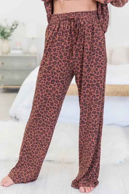 Angelic Aura In Pink Spotted Sweetheart Pajama Pants FINAL SALE Fashionable Jogger Pants