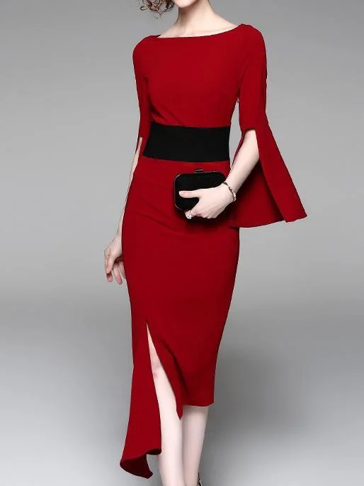 Summer Irregular Elegant Evening Party Dress Peplum Ruffle Cocktail