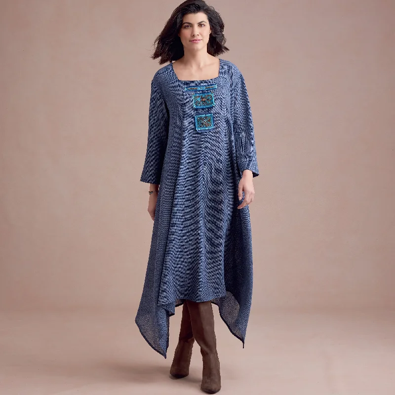 Simplicity 8960 Dress Or Tunic, Skirt and Pants Elegant Wool Trousers