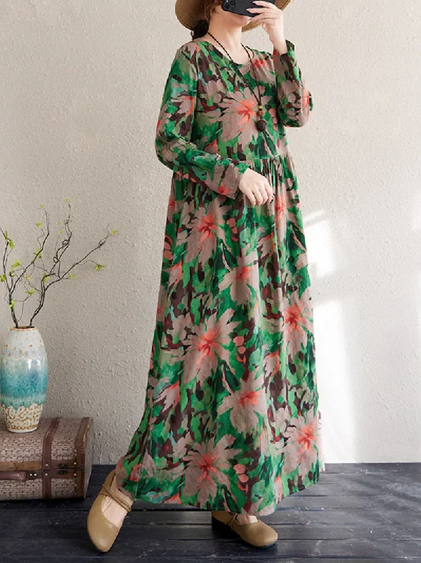Women's Spring Everyday Stylish Plus size Smock Dress Tunics Versatile functional