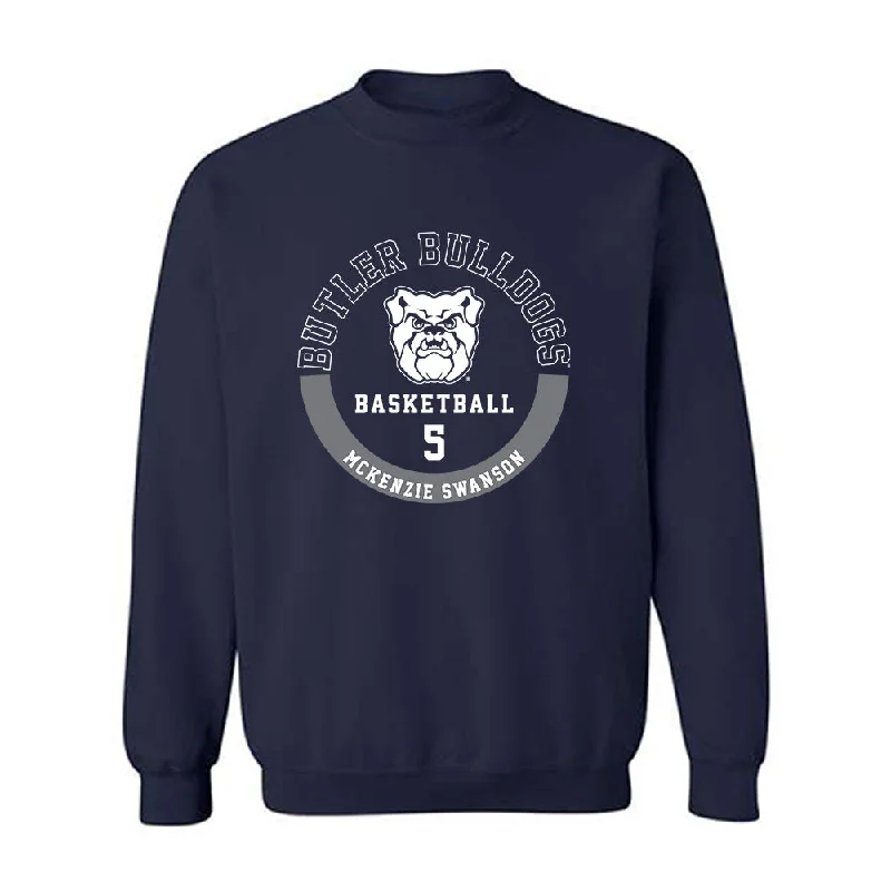 BU - NCAA Women's Basketball : Mckenzie Swanson - Generic Shersey Crewneck Sweatshirt Hoodie with Applique Textured Unique
