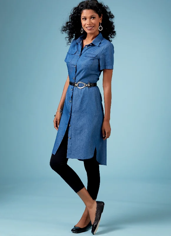 Butterick 6640 Misses'/ Petite Top, Dress and Pants Pattern High-Waist Jogger Pants