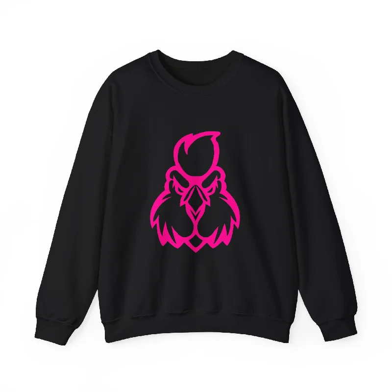Kickin Chickin Heavy Blend Big Bo Crewneck Sweatshirt Hoodie with Hidden Zipper Minimalist Clean Kickin Chickin Heavy Blend Big Bo Crewneck Sweatshirt Hoodie with Hidden Zipper Minimalist Clean