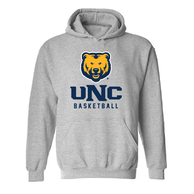 UNCO - NCAA Women's Basketball : Aniah Hall - Classic Shersey Hooded Sweatshirt Hoodie with Frayed Bohemian Relaxed
