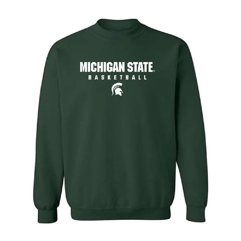 Michigan State - NCAA Women's Basketball : Nyla Hampton - Classic Shersey Crewneck Sweatshirt Hoodie with Oversized Fit Loose Comfortable