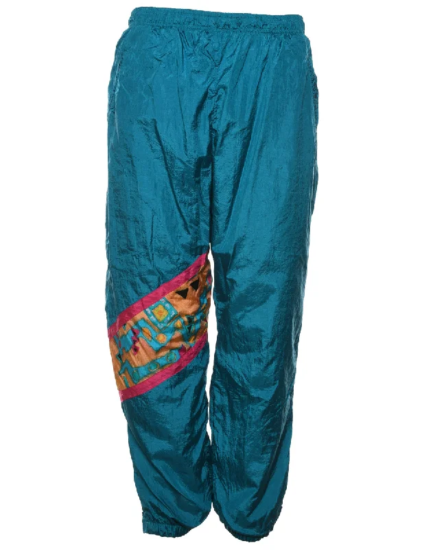 Multi-colour 1990s Track Pants - W30 L28 Trendy Palazzo Pants