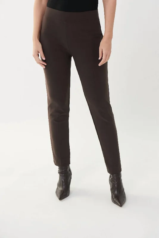 Pant in Mocha Comfortable Maternity Pants