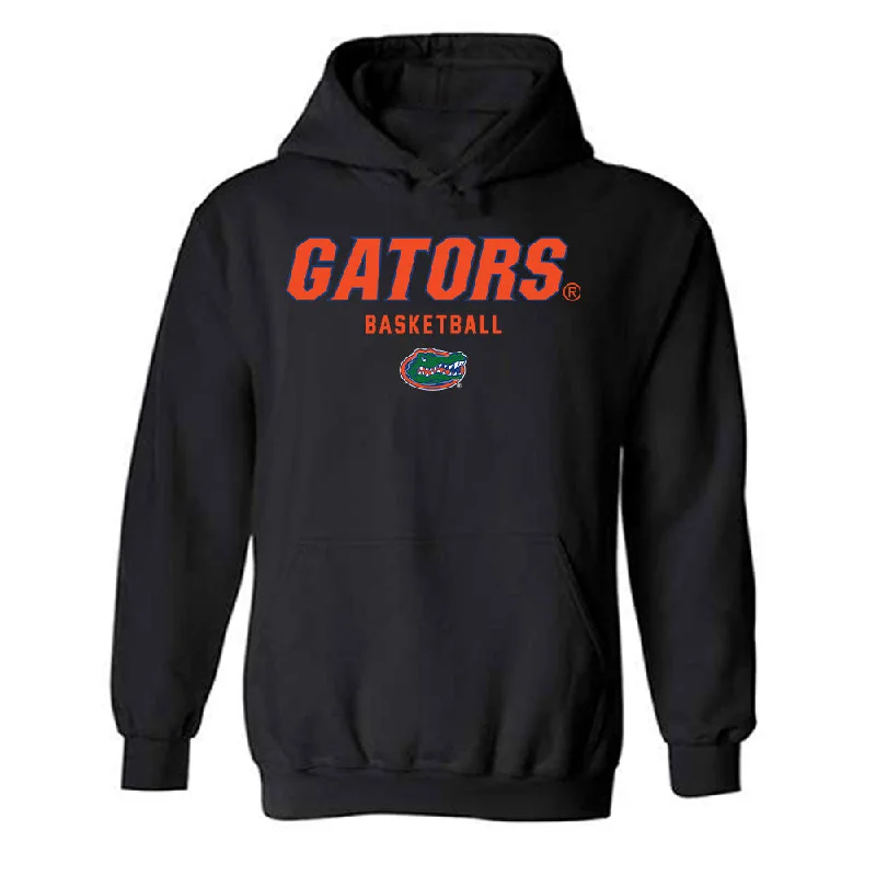 Florida - NCAA Women's Basketball : Daviane Mindoudi - Classic Shersey Hooded Sweatshirt Hoodie with Lace Feminine Delicate