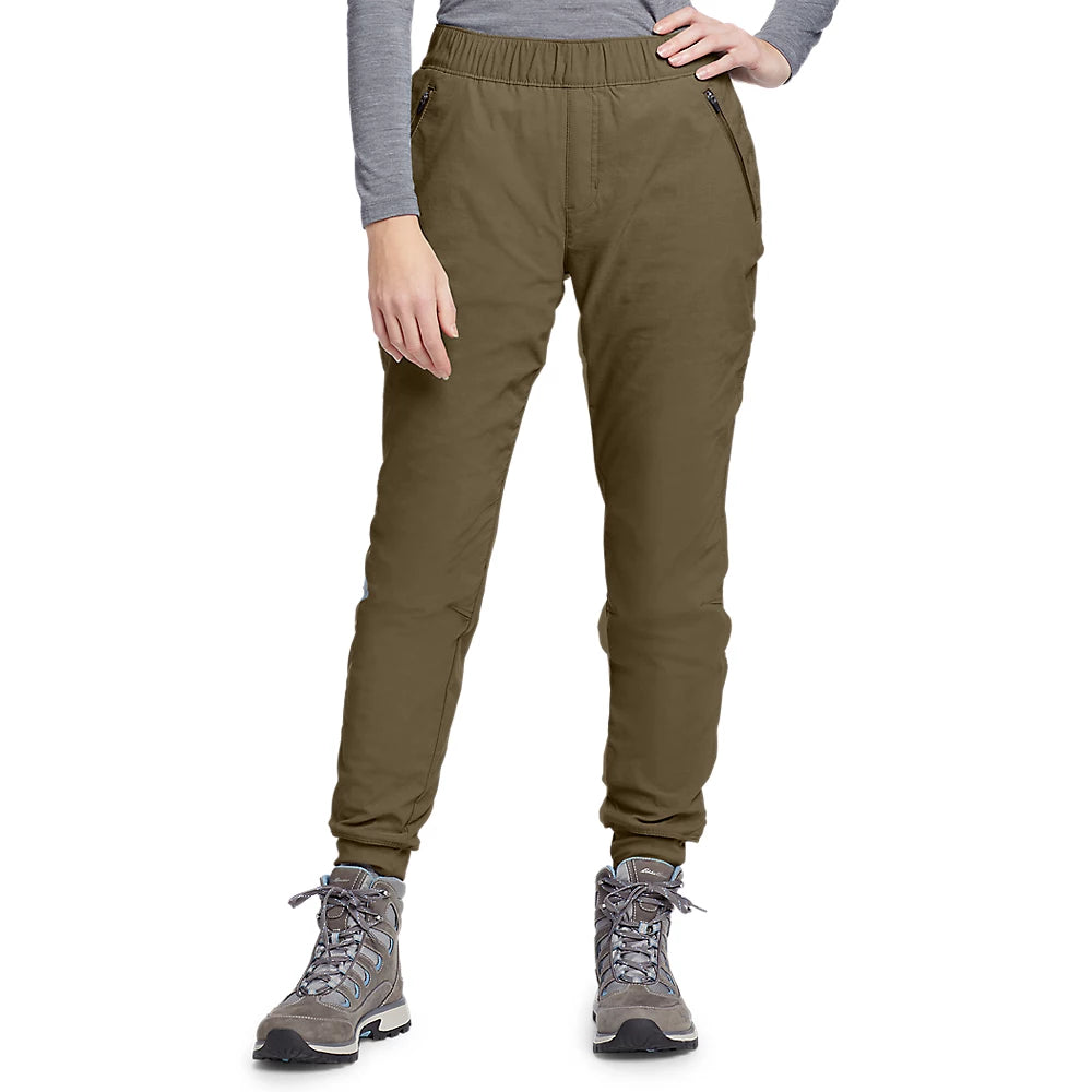 Women's Rainier Fleece-Lined Jogger Pants Cozy Maternity Pants