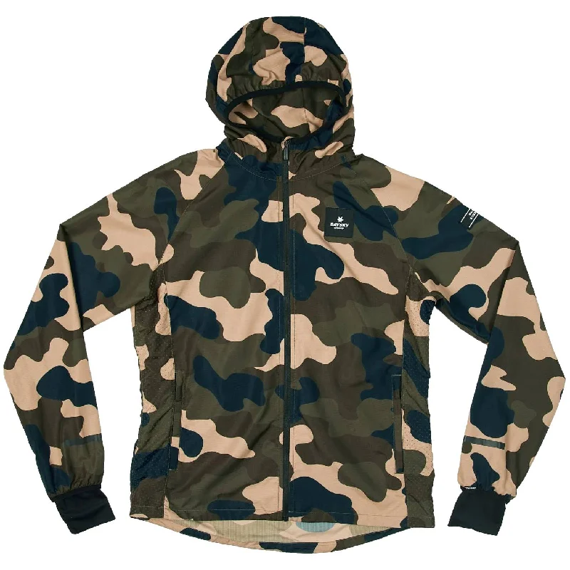 Saysky WMNS Pace Jacket, Woodland Camo Appliqued Jacket Beaded Jacket Sequined Jacket