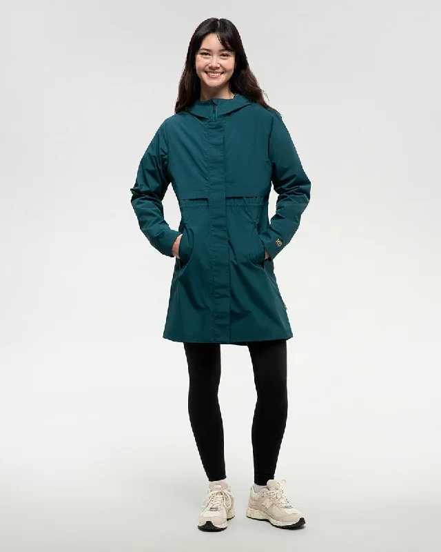 Nimbus Long Rain Jacket Cotton Fabric Linen Fabric Terry Fabric