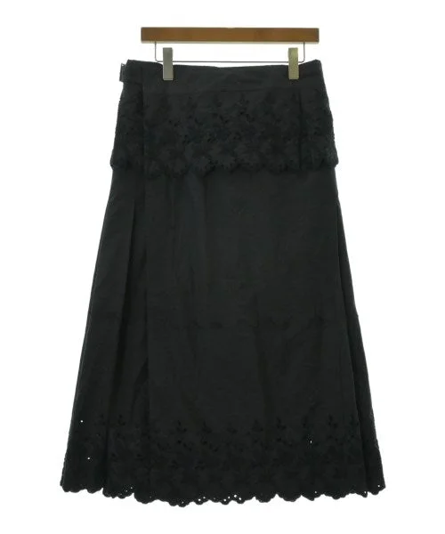 COMME des GARCONS Long/Maxi length skirts velvet skirt sumptuous