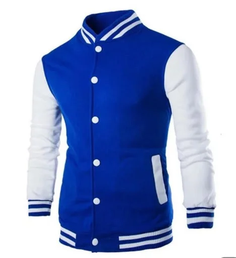 Royal Blue with White
