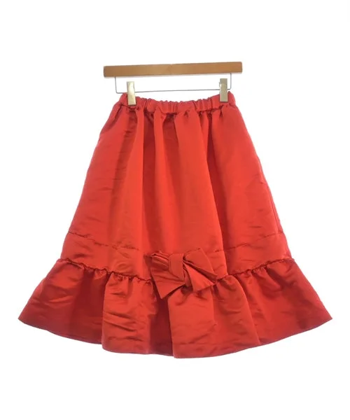 COMME des GARCONS GIRL Knee length skirts cotton skirt soft
