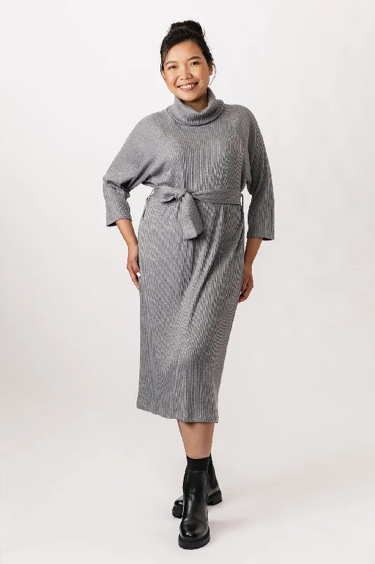 Named Salla Sweater Dress Beaded Sweater Sequined Faux Fur