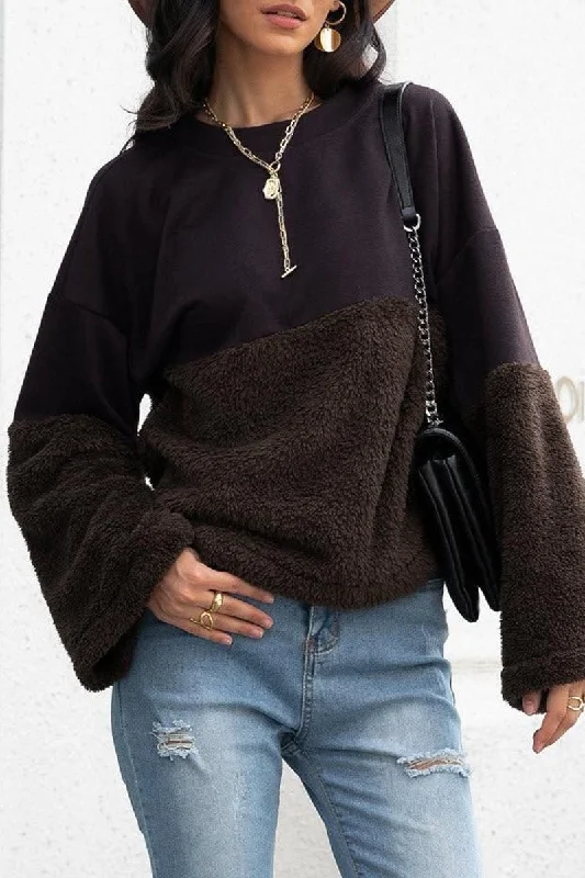 LOOSE WARM SWEATER Graphic Sweater Embroidered Appliqued