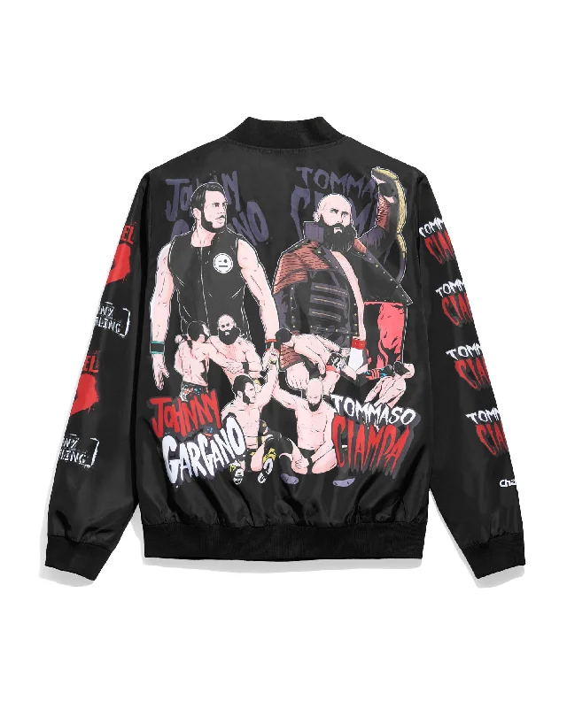 Johnny Gargano Tommaso Ciampa Rivalry Fanimation Jacket Trench Coat Raincoat Waterproof Jacket