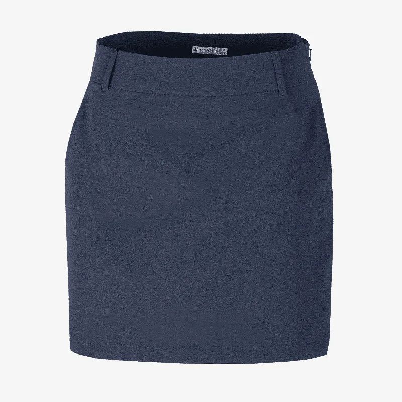 Nessa - Breathable golf skirt with inner shorts asymmetrical skirt cut