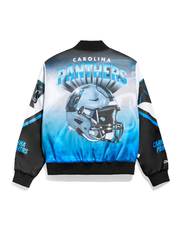 Carolina Panthers Helmet Fanimation Jacket Wool Fabric Cashmere Fabric Tweed Fabric