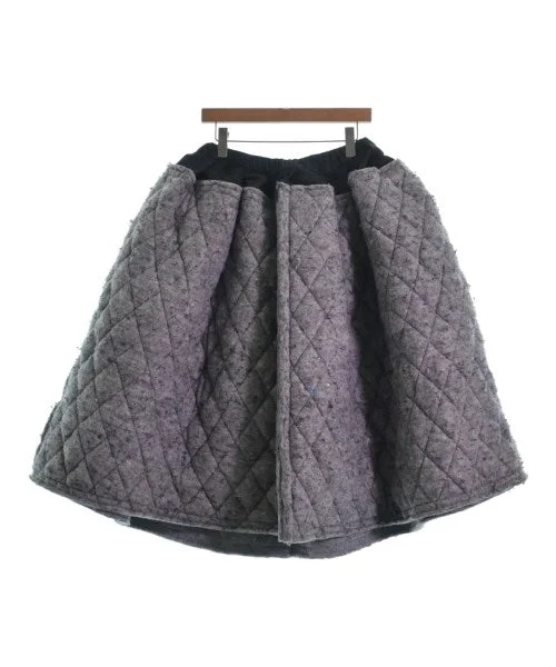 COMME des GARCONS Knee length skirts pleated skirt texture