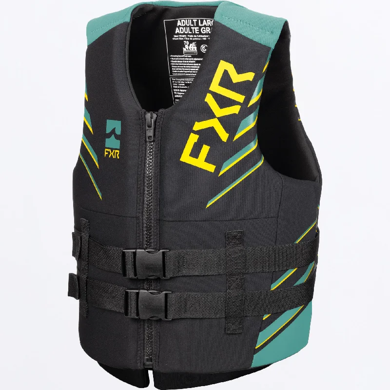 Adult Podium Life Jacket Zippered Front Buttoned Front Snap Front