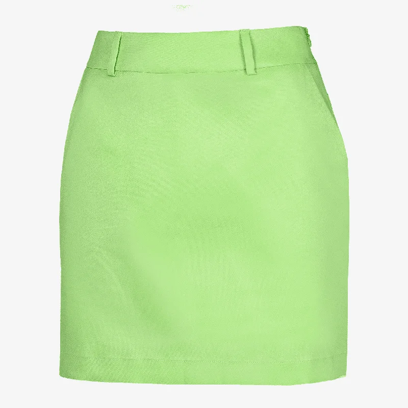 Nessa - Breathable golf skirt with inner shorts zip skirt side