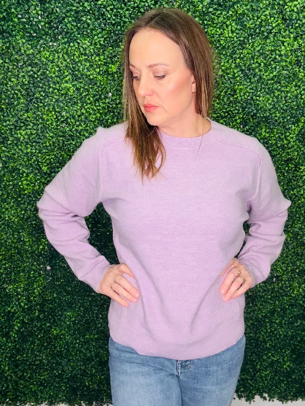 THREAD & SUPPLY Barrett Sweater Lace Blend Ribbed Blend Corduroy Blend
