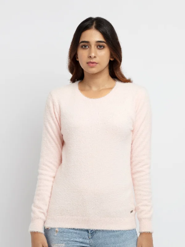 Women's Solid  Sweater Polka Dot Checkered Tartan